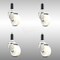 Service Caster 3 Inch 316SS Nylon Wheel Swivel 1 Inch Expanding Stem Caster Set SCC SCC-SS316EX20S314-NYS-1-4 - alternate 1